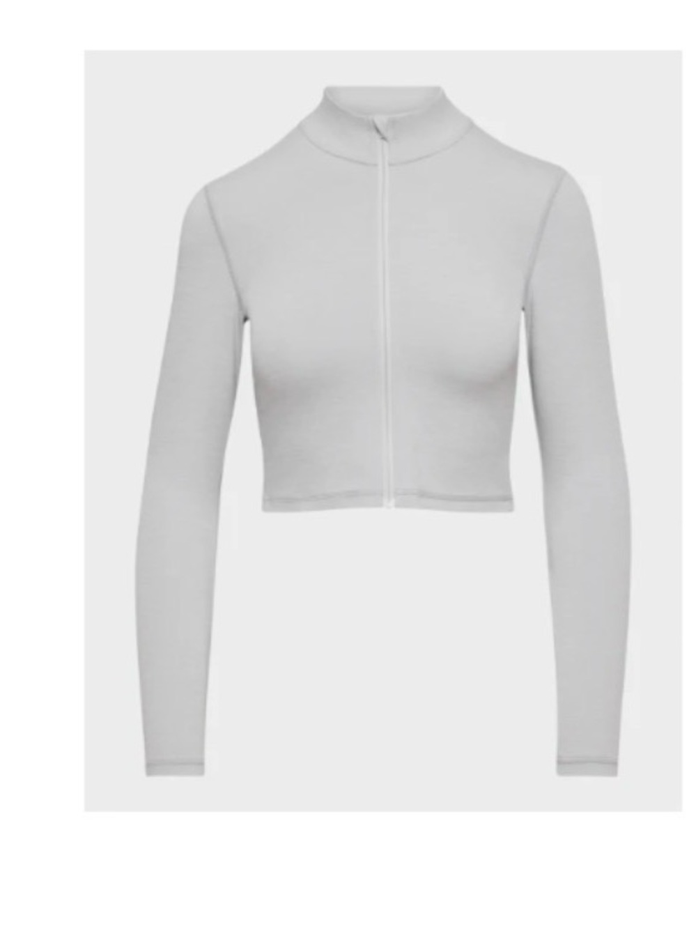 Aritzia BUTTER LIMIT ZIP LONGSLEEVE